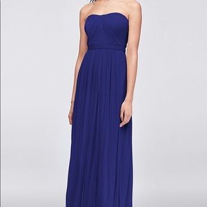 David’s Bridal VERSA CONVERTIBLE MESH DRESS